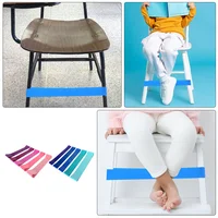 10pcs Chair Stretchy Bands Classroom Elastic Chair Bands Colorful Adhd Tools Fidgety Feet Elastic Bands 2