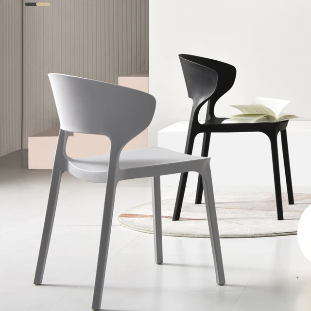 Stackable Nordic Dining Chairs - Modern Design (A2)