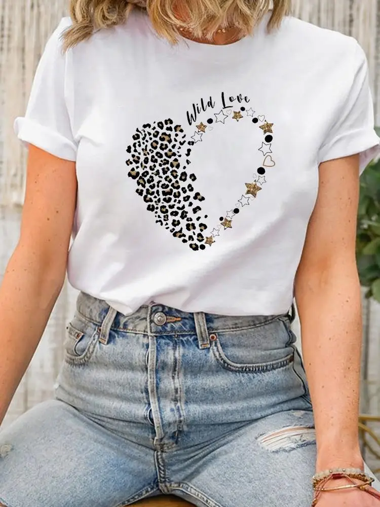 Butterfly Trend Cute 90s Short Sleeve Lady Female Shirt Tee Fashion Clothes Women Print Spring Summer Graphic T-shirt