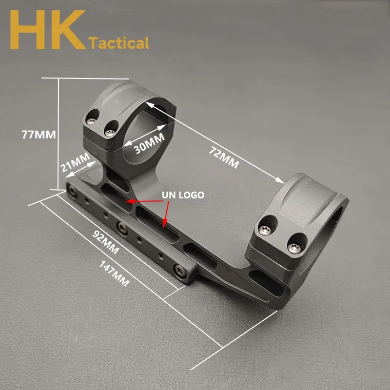 Precision LPVO Scope Mount Gun Sight for Hunting and Airsoft