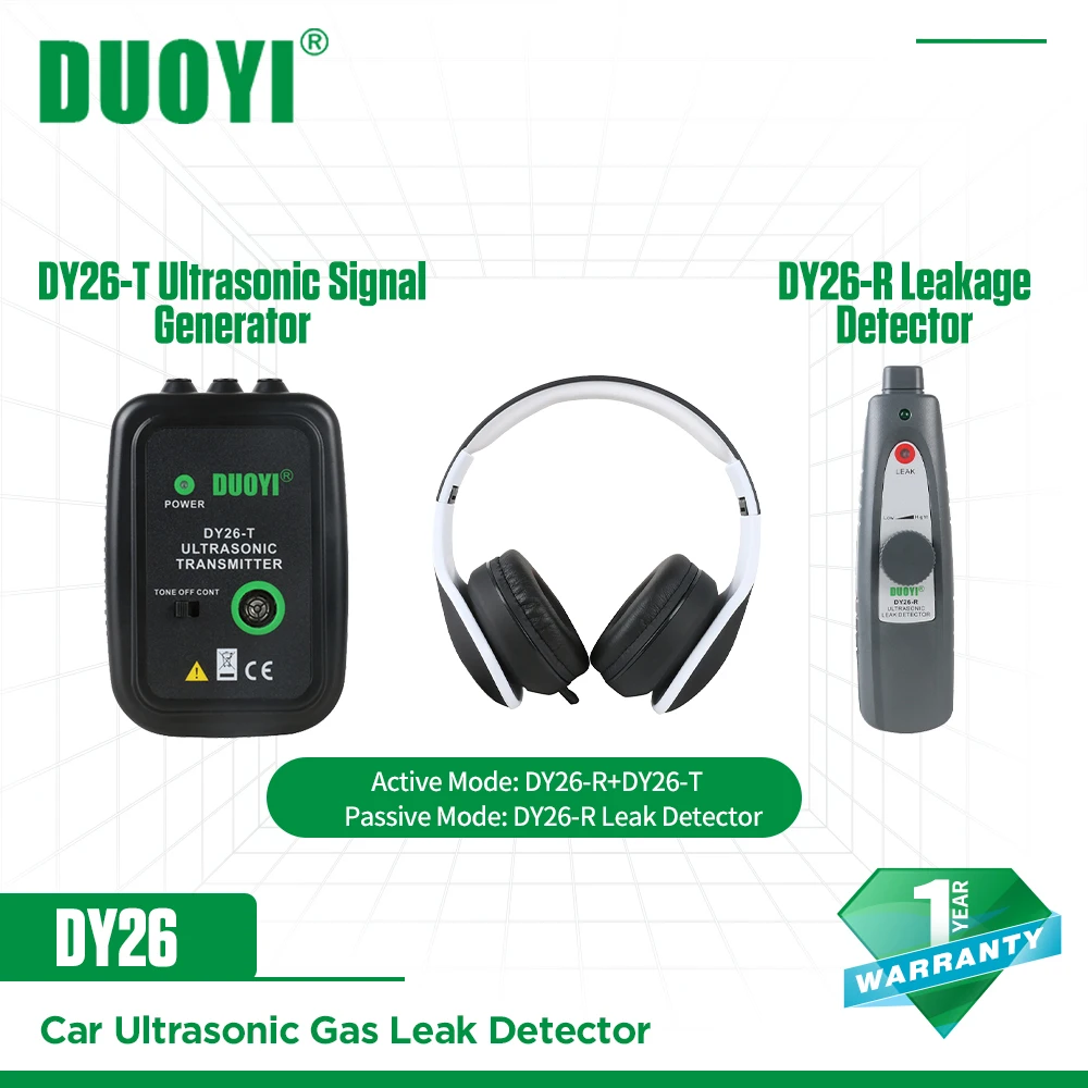 Ultrasonic Leak Detector Vacuum Leak Detector 40khz Ultrasonic Dy26