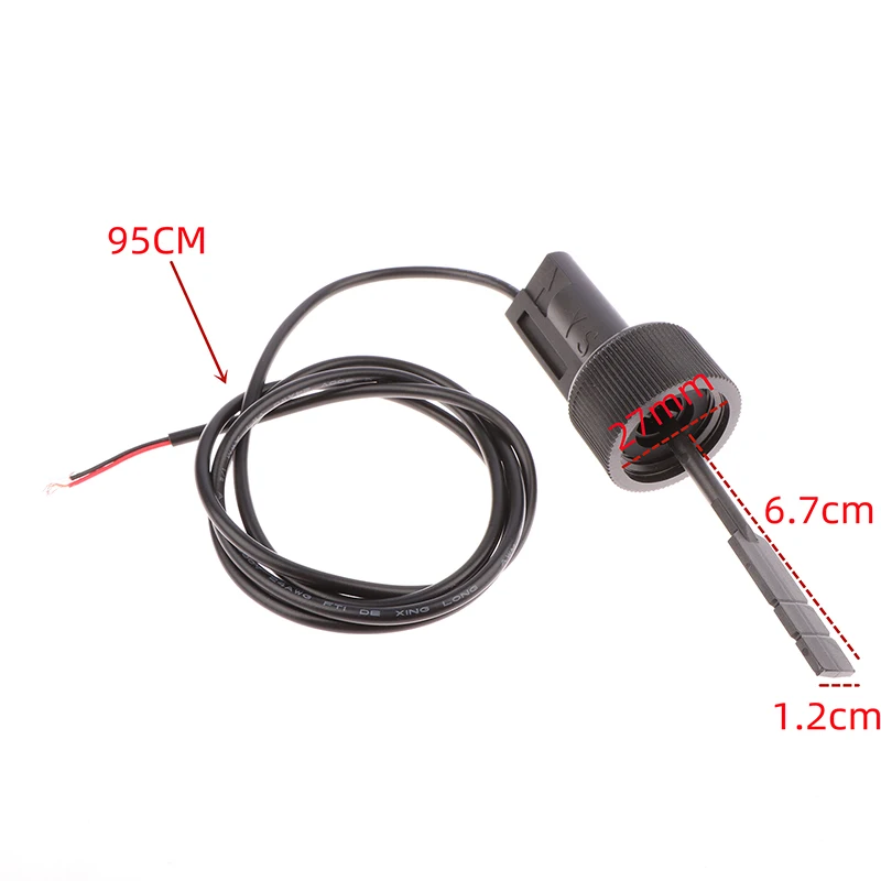 For Heat Pump Water Heater Air Conditioner Black Durable Water Paddle Flow Switch Female Thread Connecting Sensor