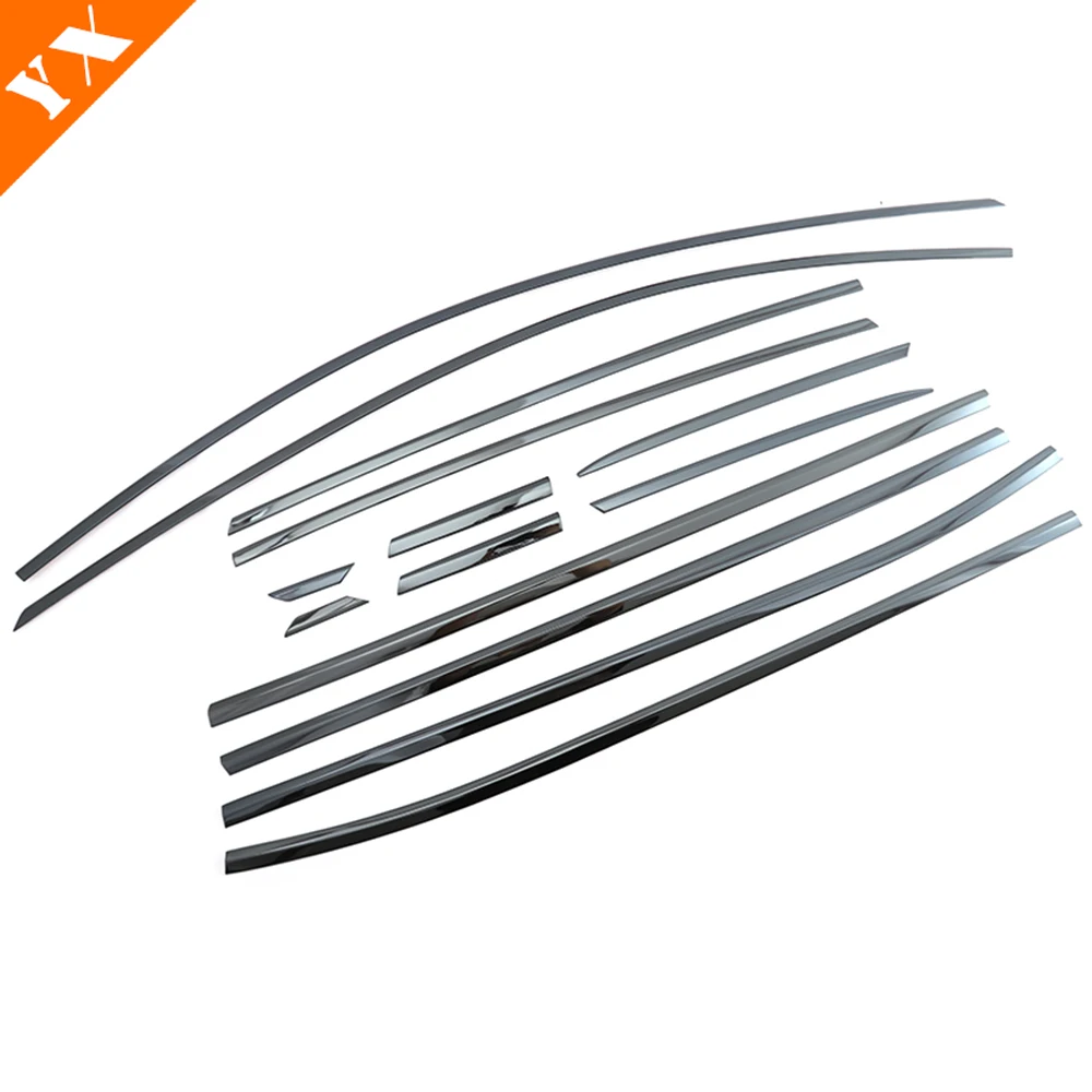 For BYD ATTO 3 Yuan Plus Accessories 2022-2023 Stainless Garnish Car Window Trim Protector Plate Anti Hit/Dust Decor Cover