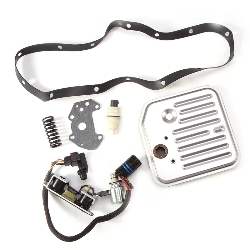 

46RE / 47RE / 48RE A518 / A618 Transmission Filter Kit W/ Solenoid & Sensor Set 2000-Up For All Chrysler, Dodge & Jeep