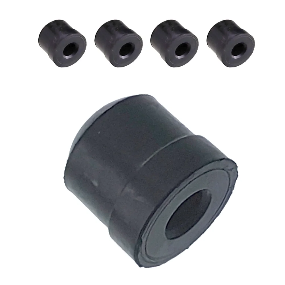 5 Pcs Trombone Trumpet End Covers Rubber Stopper Caps Supplies Feet Finger Buttons Tips trombone accessory