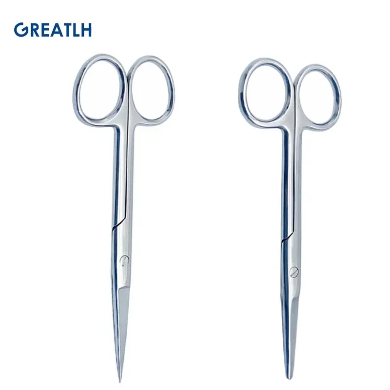 Orthopedic Surgical Scissors Straight Scissors Stainless Steel Orthopedic Veterinary Instrument Round/Point Head pet 1pcs veterinary surgical instruments orthopedic instruments orthopedic cerclage wire orthopedic retractor