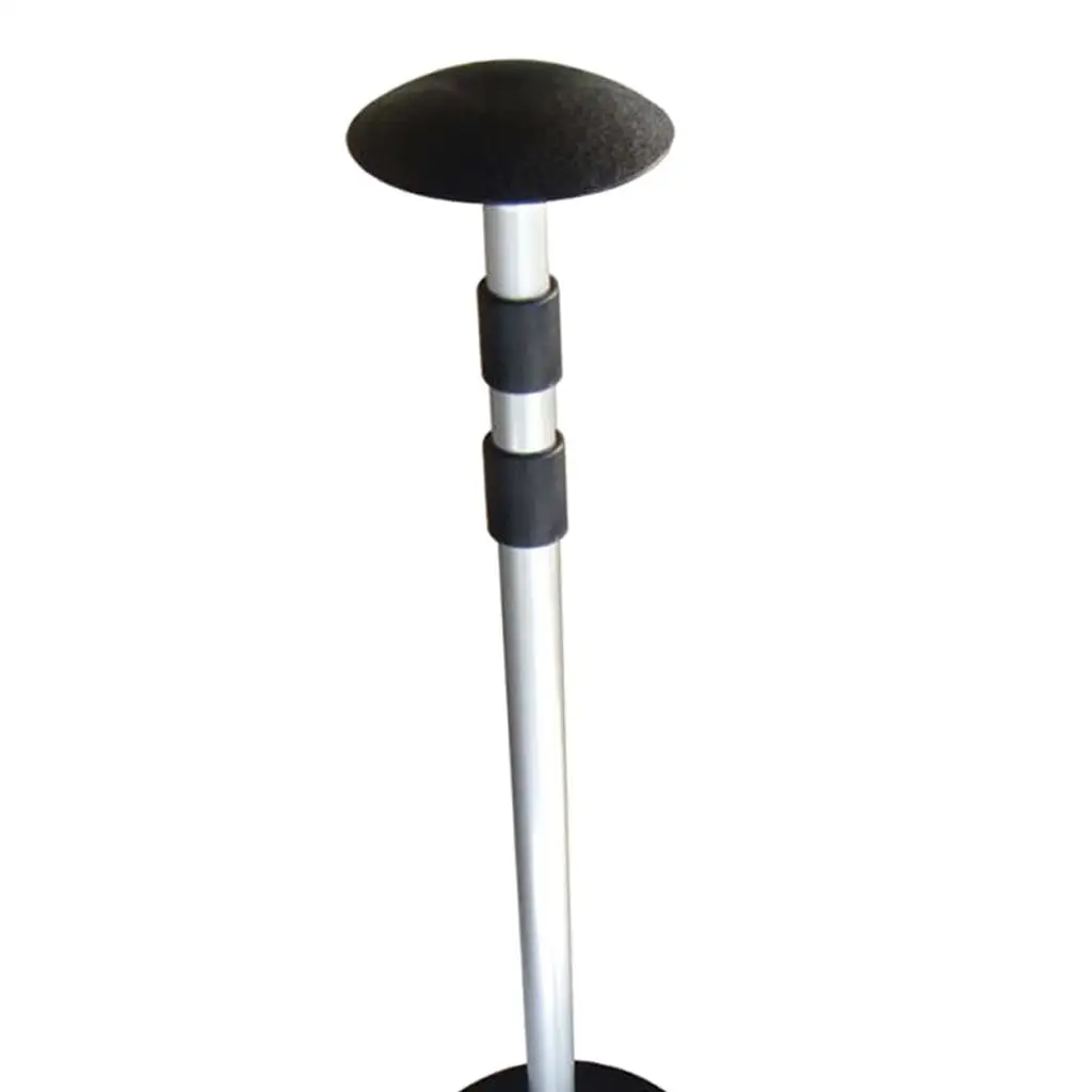 Marine 3 in 1 Aluminum Boat Cover Support Pole Height Adjustable 22" to 54" Inflatable Boat Kayak Canoe Sailboat Accessories