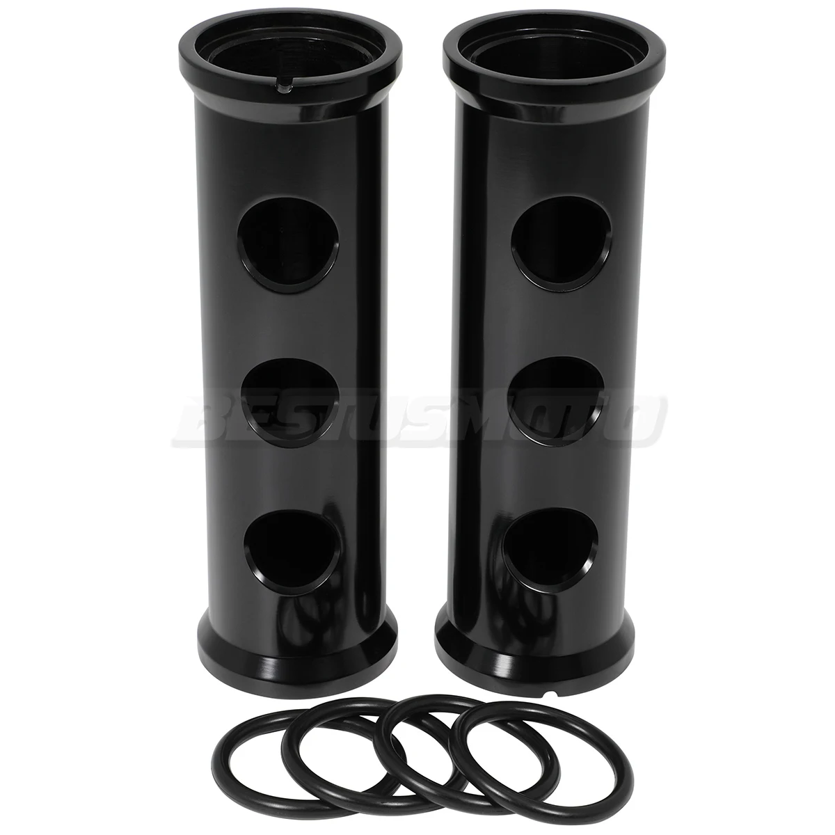 Motorcycle Upper Shock Absorber Front Fork Boot Slider Cover For Harley Sportster Iron 883 1200 Roadster Custom 2000-2023
