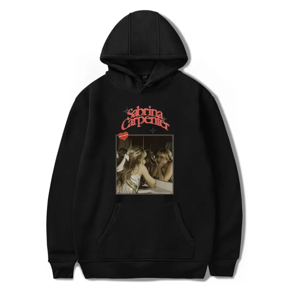 

Sabrina Carpenter Hoodie para homens e mulheres, pulôver de manga comprida 2024