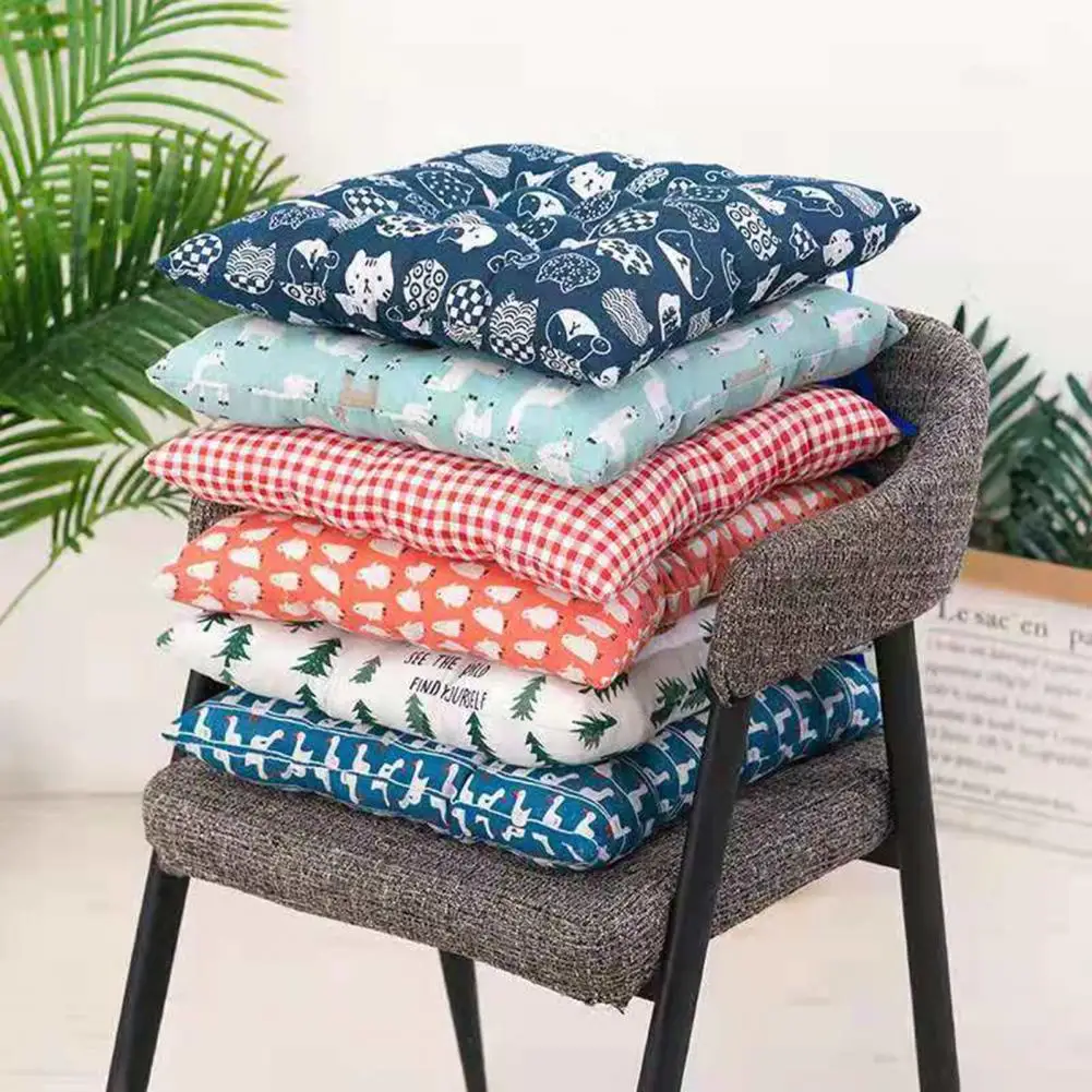 

Square Seat Cushion Anti-slip Breathable Thickened High Elastic Padded Chair Tatami Sofa Floor Sitting Mat Pad Home Supplies