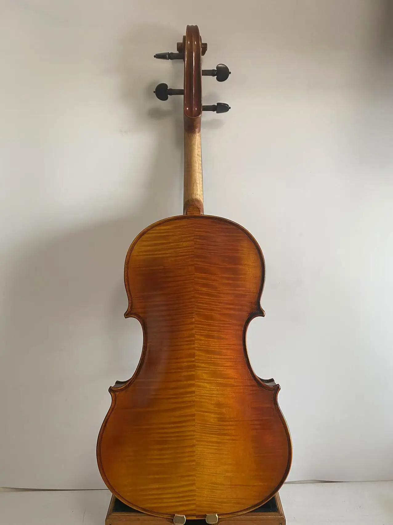 16 Inch Viola Ornati model Solid flamed maple back 4176