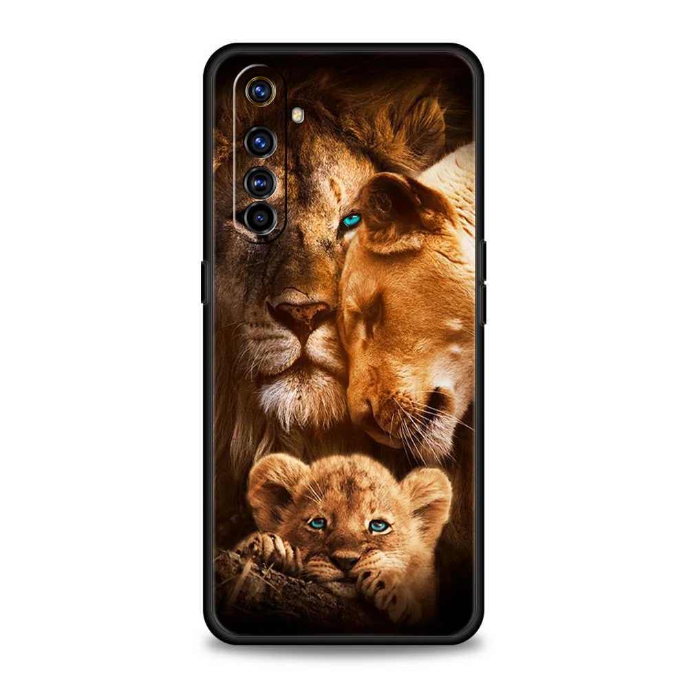 The Lion Shockproof Silicone Phone Case - Durable Protective Shell with Stylish Design