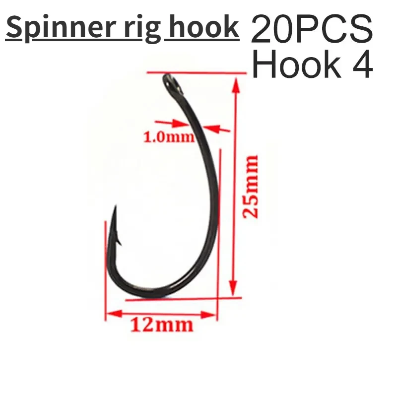 Spinner Swivel for Ronnie Rig Carp Fishing Accessories for Spinner