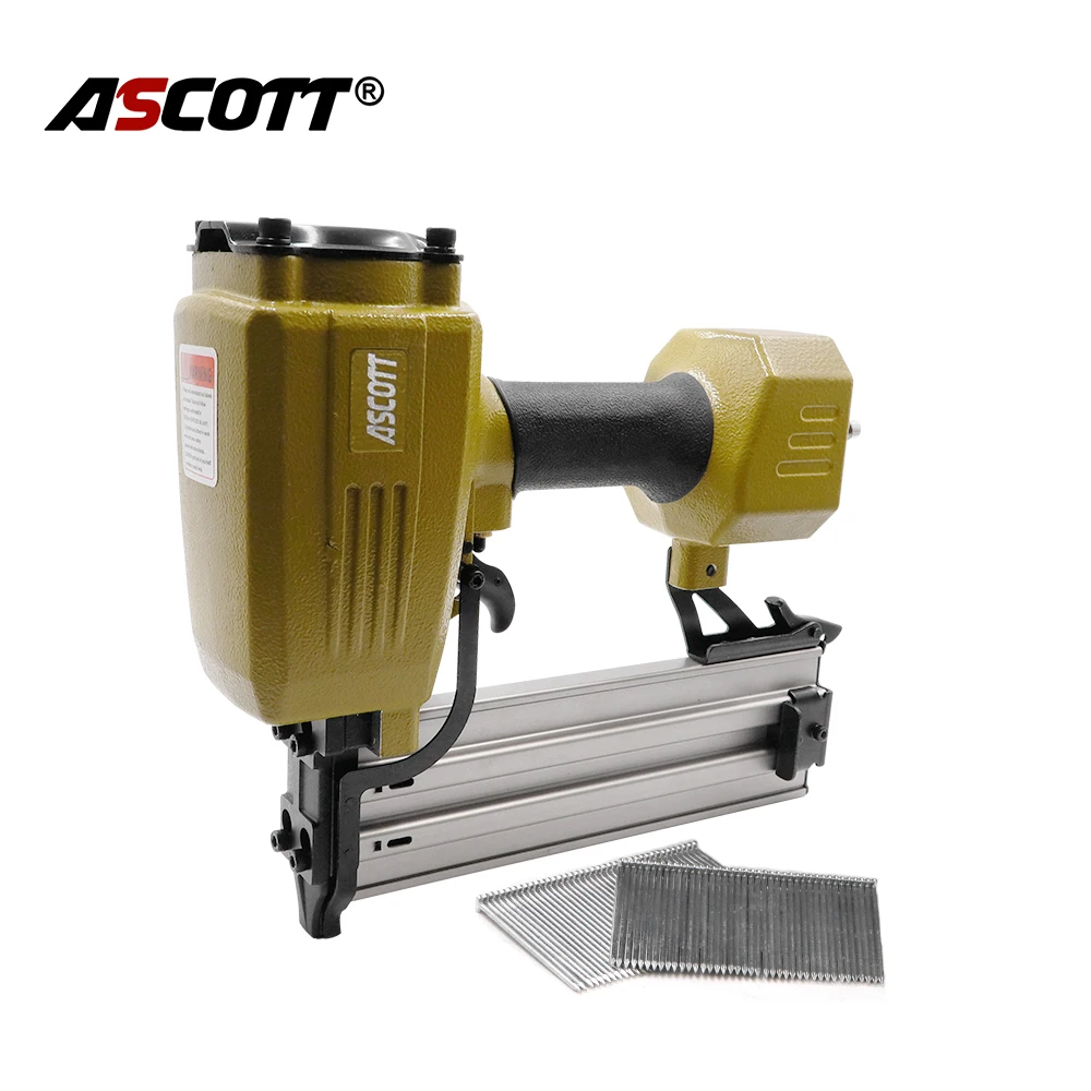 High Quality Air Concrete Nailer ST64C Home Air Stapler Pneumatic Steel Nail Gun Length 18-64MM nails for Wiring Duct Product free shipping 450mm length wet diamond core drill bit for concrete premium series masonry