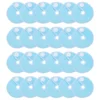 24 Pcs Microfiber Pad Tube Holder Soft Breastfeeding Pads Accessories Bamboo Button Protectors Cushions for Baby Holders 4