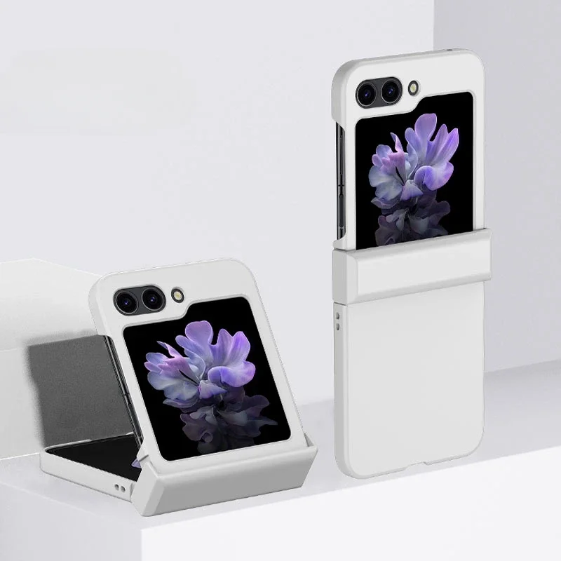 Skin Feel Hard Shell Shockproof Phone Case with Hinge Protection