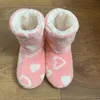 Winter Warm Home Slippers Non-slip Indoor Cotton Shoes Comfortable Plush Floor Boots Thickened Fluffy Slipper Sock for Women Men