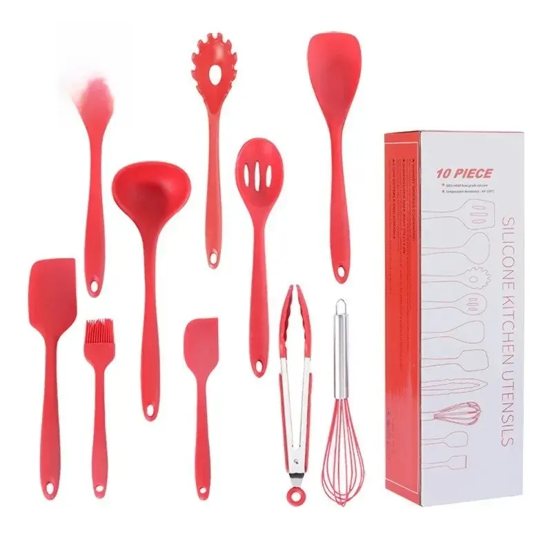 All-inclusive 10-piece red