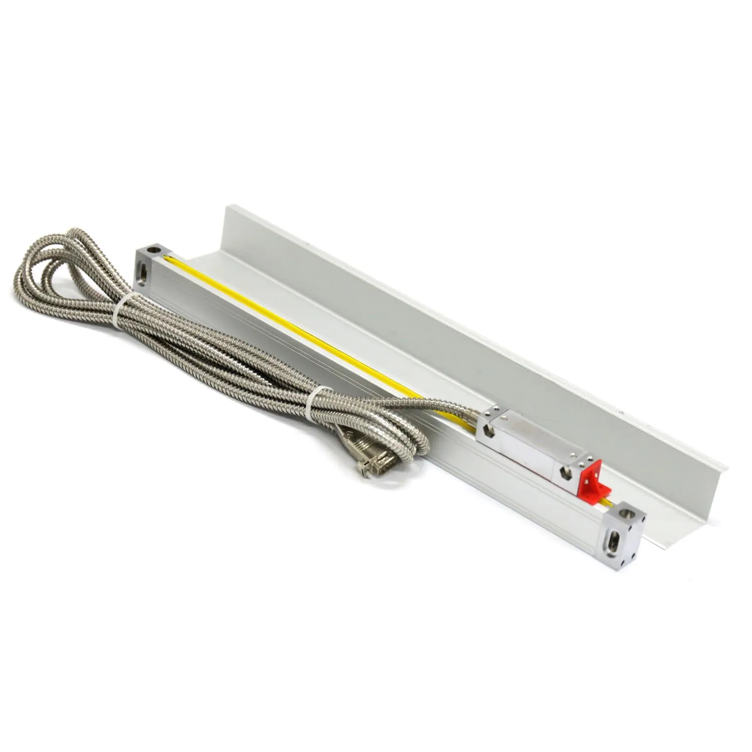 Digital Linear Scale Thin High Precision 0.005mm Slim Linear Scale TTL 50 100 150 200 250 300 350 400mm 20x28mm Small Encoder Grating Ruler Sensor