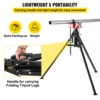 VEVOR Steel Tripod Pipe Chain Vise 1/8-5in Capacity Foldable Legs Tri-Stand Bench Vice for Fixing Supporting Bending Metal Pipes 4