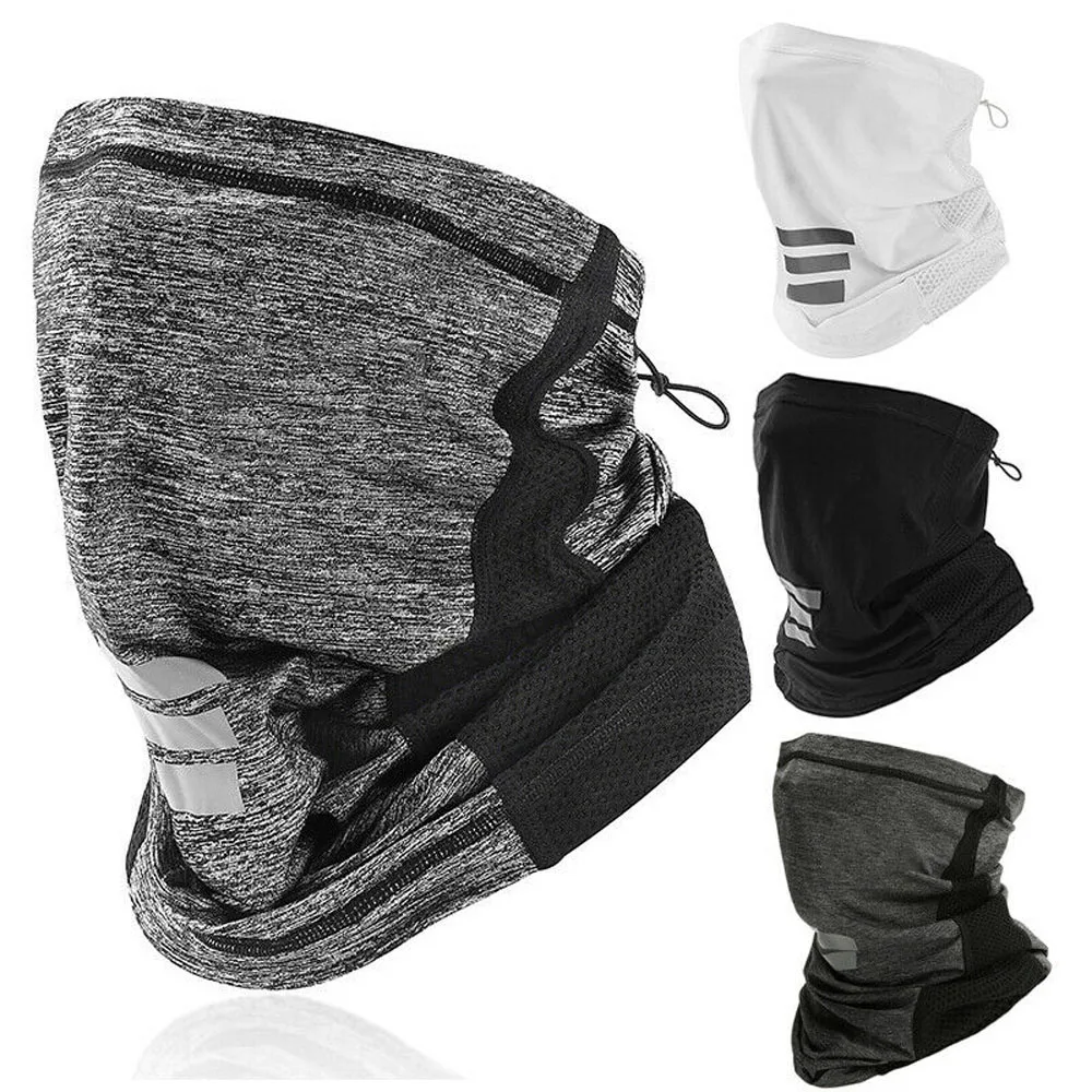 

Multi-Function Outdoor Sports Mountaineering Sun Shield Gaiter Neck Shield Head Cover Cooling Scarf Headband Face Scarf Bandana
