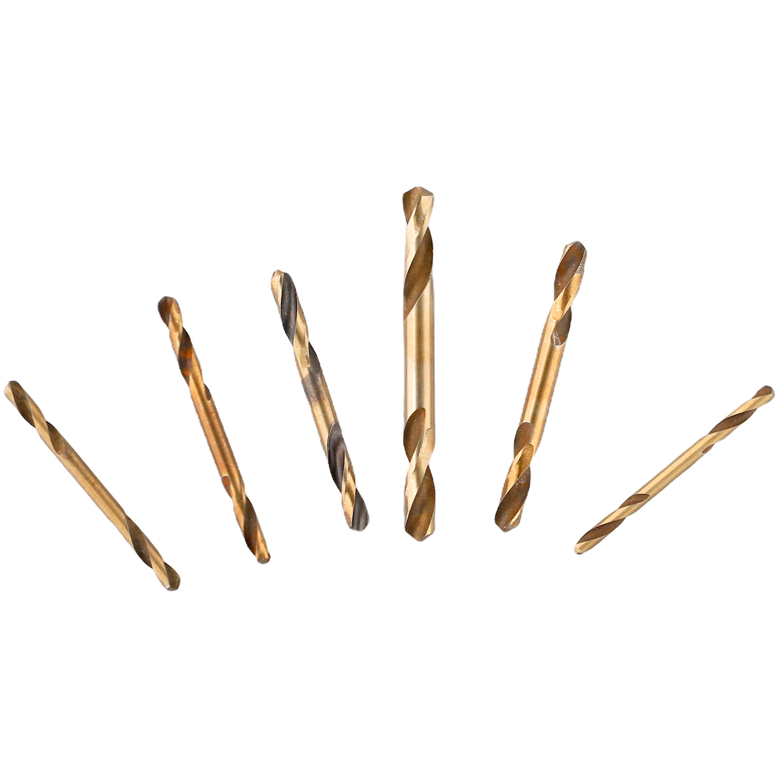 

6PCS Auger Drill Bits HSS Double-Headed Drill Bits For Metal Stainless Steel Wood Iron Drilling Power Tool Accessories