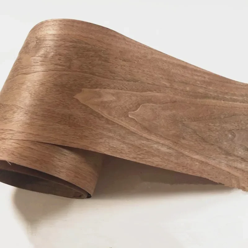 Walnut Veneer Panel 1 roll 230cm Natural Handmade DIY Solid Wood Decorative Skin Speaker Renovation