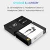 Smabat SL10 HIFI Earbuds Double Dynamic Resonance Structure With MMCX Interface Earphone 6