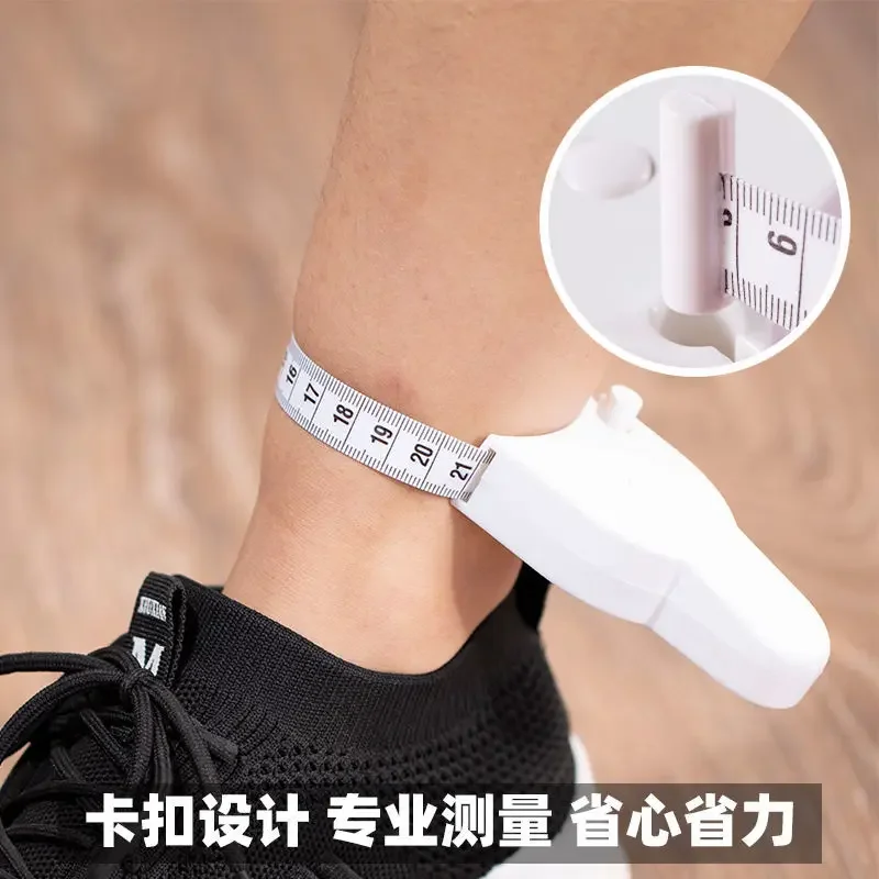전문 재단사 측정 게이지 세 둘레 측정 테이프 개폐식 재단사 테이프 측정 바느질 액세서리