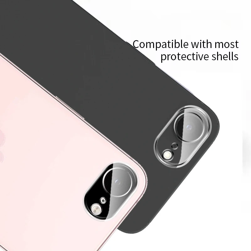 3-Pack Premium 3D Transparent Camera Screen Protector and Lens Cover Film