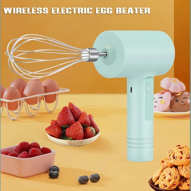 MINI miscelatore elettrico senza fili per uso domestico USB ricaricabile  portatile frullino per le uova sbattitore