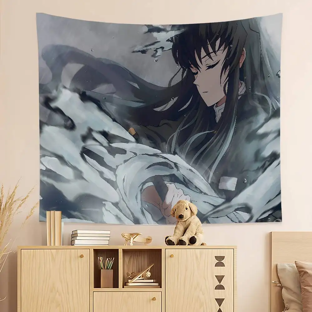 Muichiro Tokito Anime Tapestry - Sci-Fi Art
