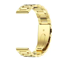 Premium 22mm Universal Watch Strap - Elegant Band for ForXiaomiWatch Color (Gold Metal)