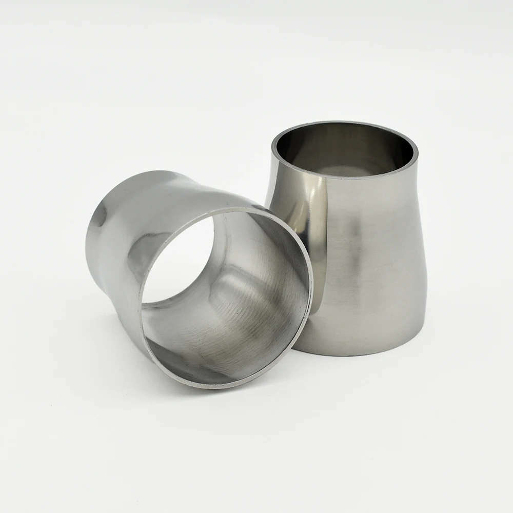 Car Accessories Stainless Steel Concentric Reducer Butt Welding Speed Reducer 19mm-102mm SS304 SS316 Self-made Beer stainless steel tube