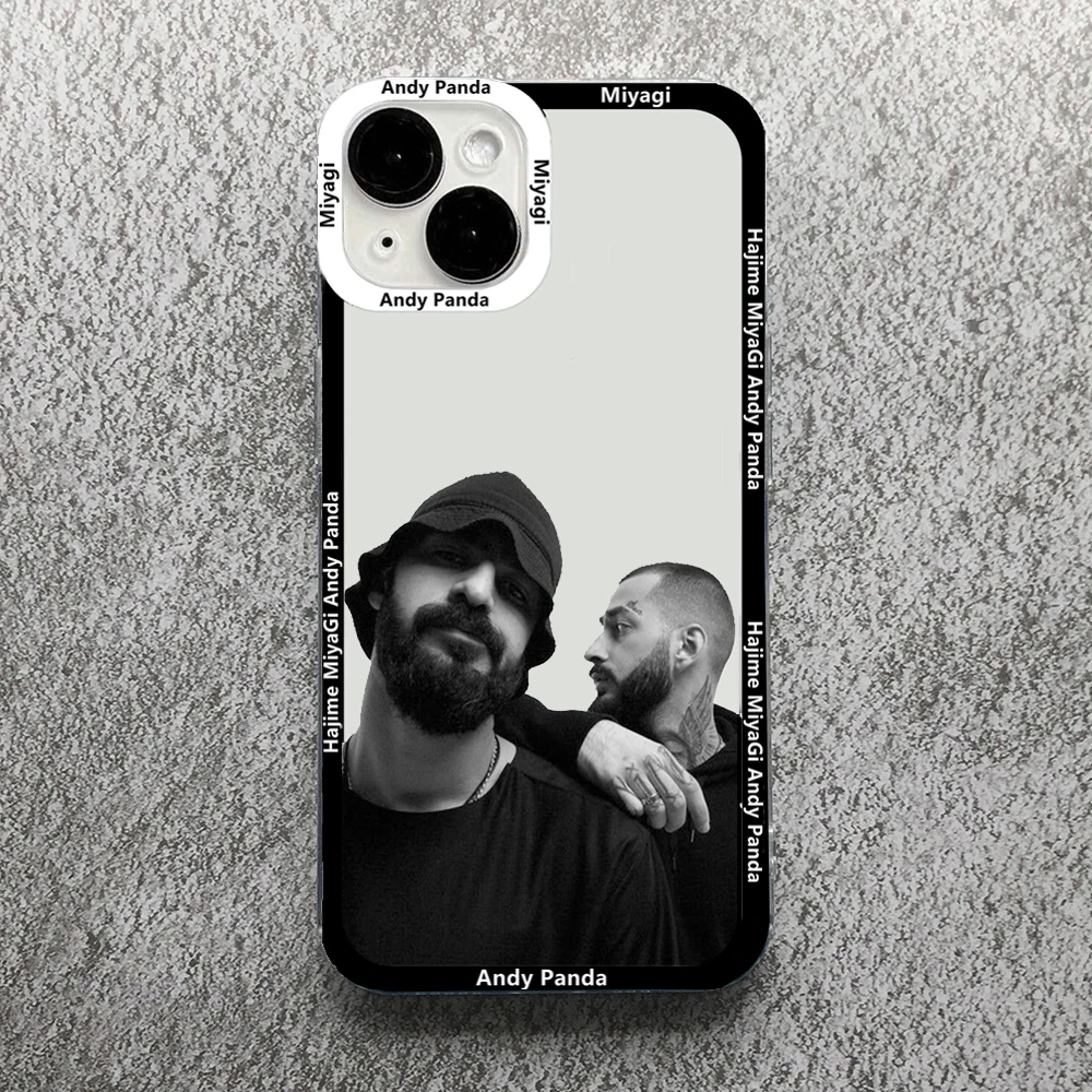 Hajime MiyaGi Andy Panda Transparent Phone Case Cover