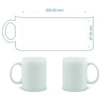 DIY Customized mugs 350ML 12oz Ceramic Mug Print Picture Photo LOGO Text Coffee Milk Cup Souvenir Tea Cups Dropshipping 2