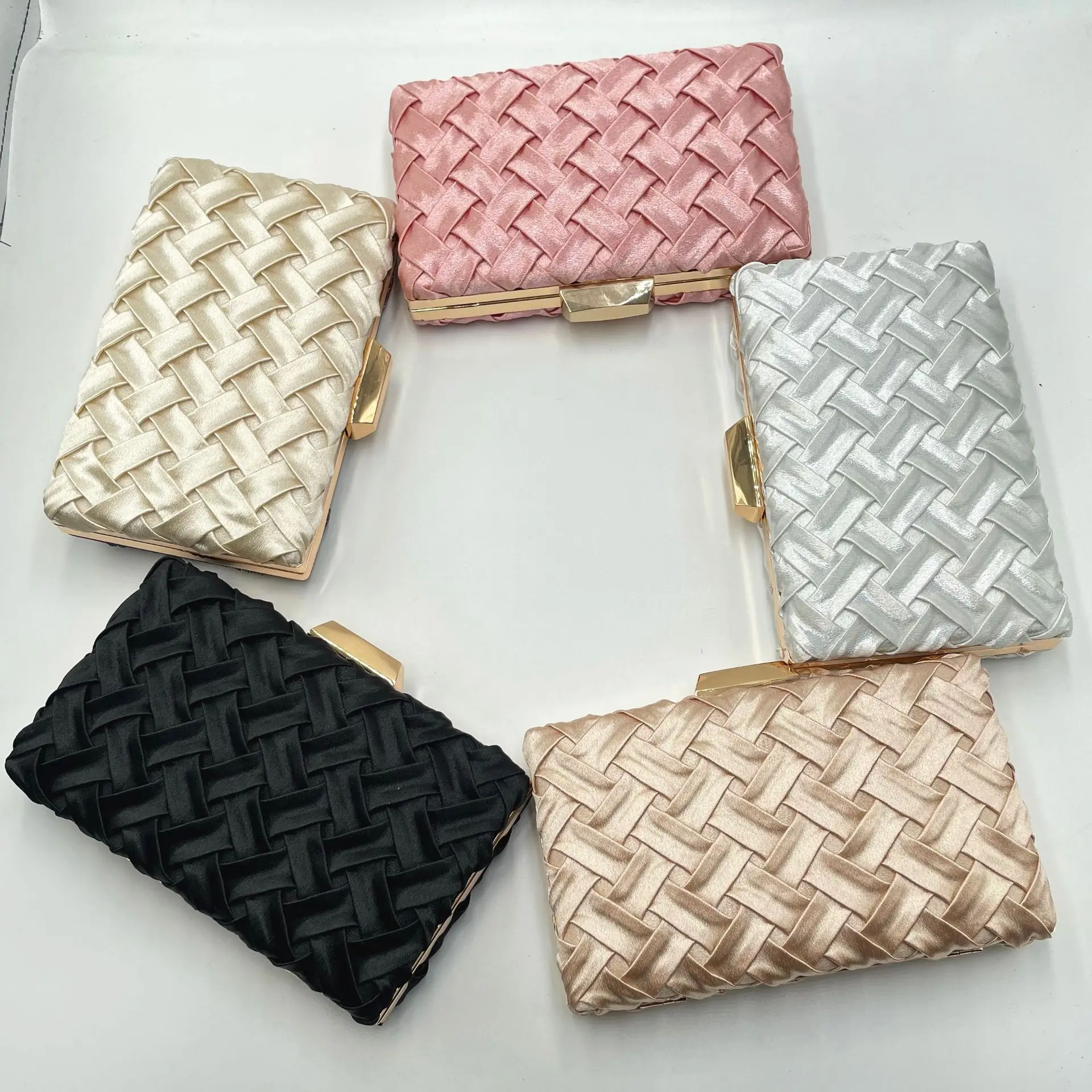 

New Bright Banquet Bag Colorful Debut Clutch Luxury Handbags