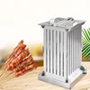 Stainless Steel 49 Holes Meat Skewer Kebab Maker Manual Small Lamb Skewers Machine Barbecue Stringer Kitchen Tool 4