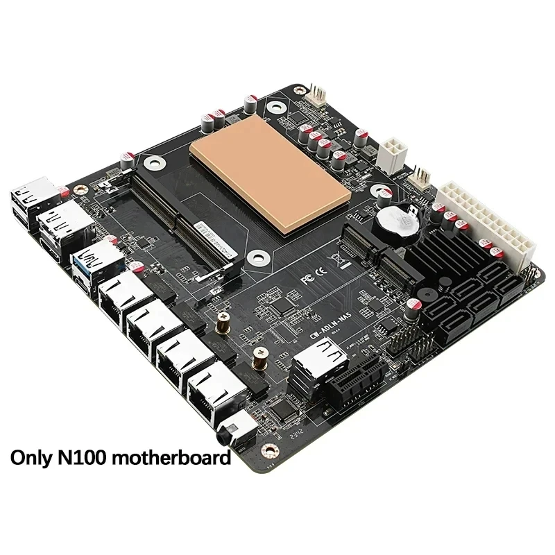 Intel N100搭載　NAS用マザーボード Intel-Mini ITXマザーボード,Intel i3-N305,n355,n100,n150,nas