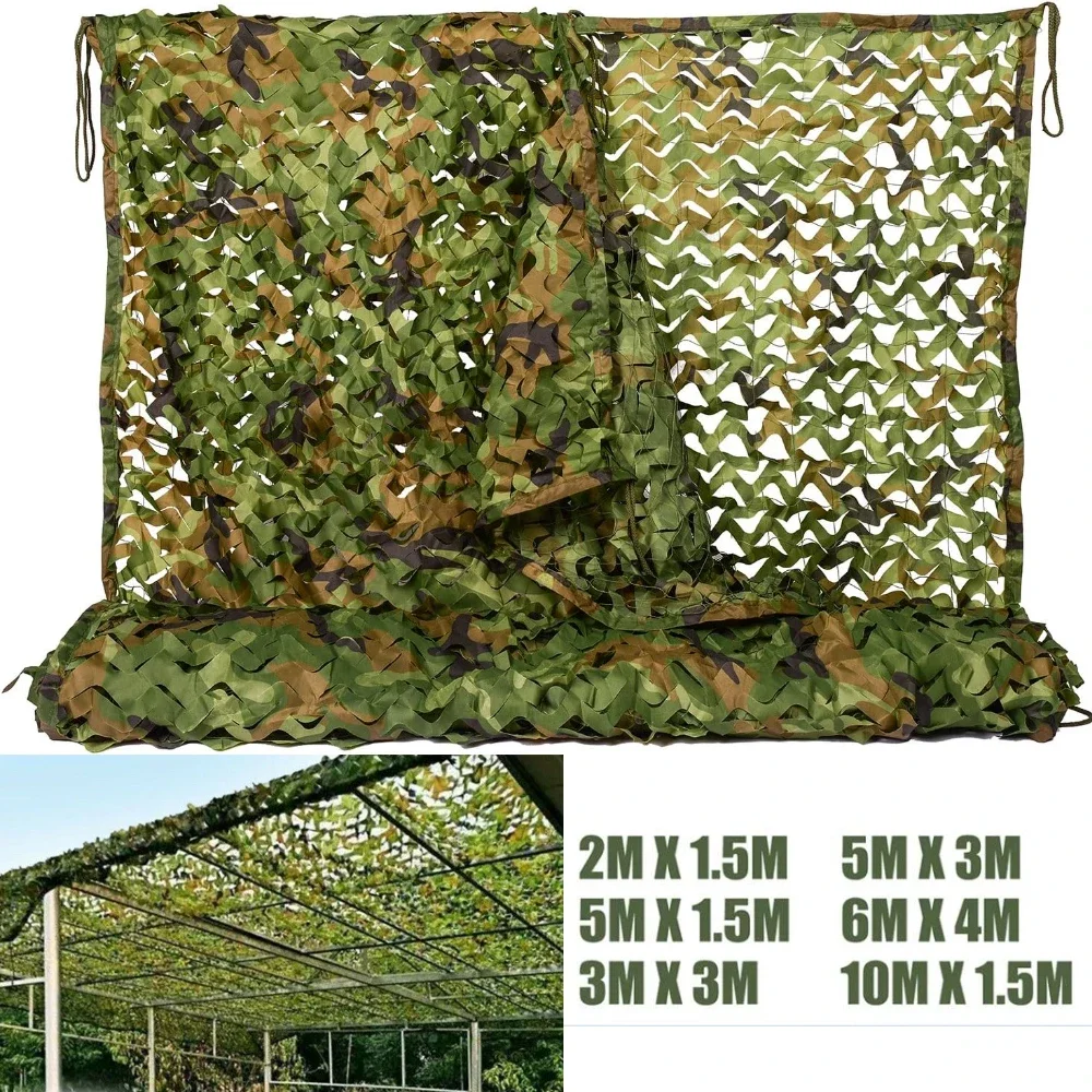 Red Camuflaje Red De Camuflaje Militar - Para Jardín, Caza Y Camping -  Protección Solar Y Decoración Red De Camuflaje Reforzada, image size:1000x1000