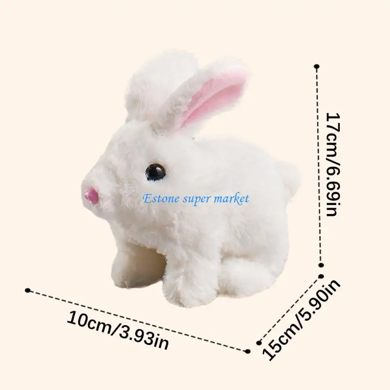 090B 모션 활성화 어린이 역할극 장난감을 갖춘 교육용 봉제 인형 로봇 애완 동물 장난감