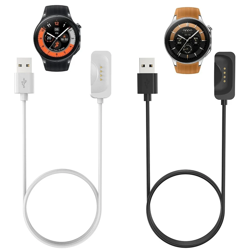 Enhanced Dock Charger Adapter Smartwatch USB Charging Cable Power Charge Wire - Essential Sport Smart Accessories