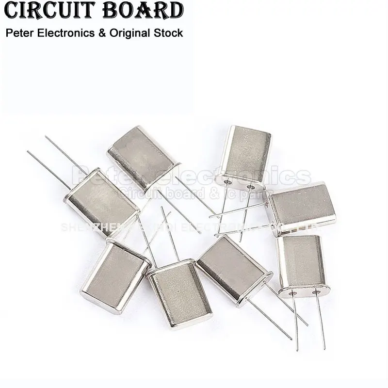 5PCS Crystal Oscillator 2.4576M Dip 2pin 2.4576MHz HC-49U Quartz Crystal Passive Oscillator