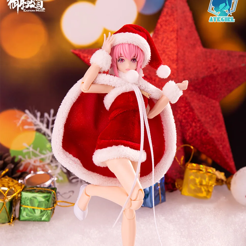 

[В наличии] Восточная модель A.T.K. Набор рождественских нарядов для девочек, комплект для обновления тела с шарнирным соединением, аксессуары для девочек из аниме
