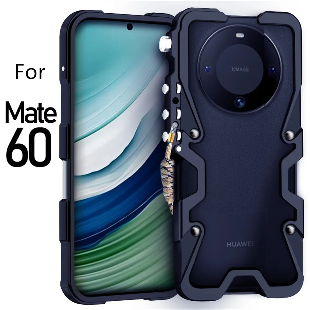 Luxury Shockproof Metal Bumper Case - Premium Aluminum Cover
