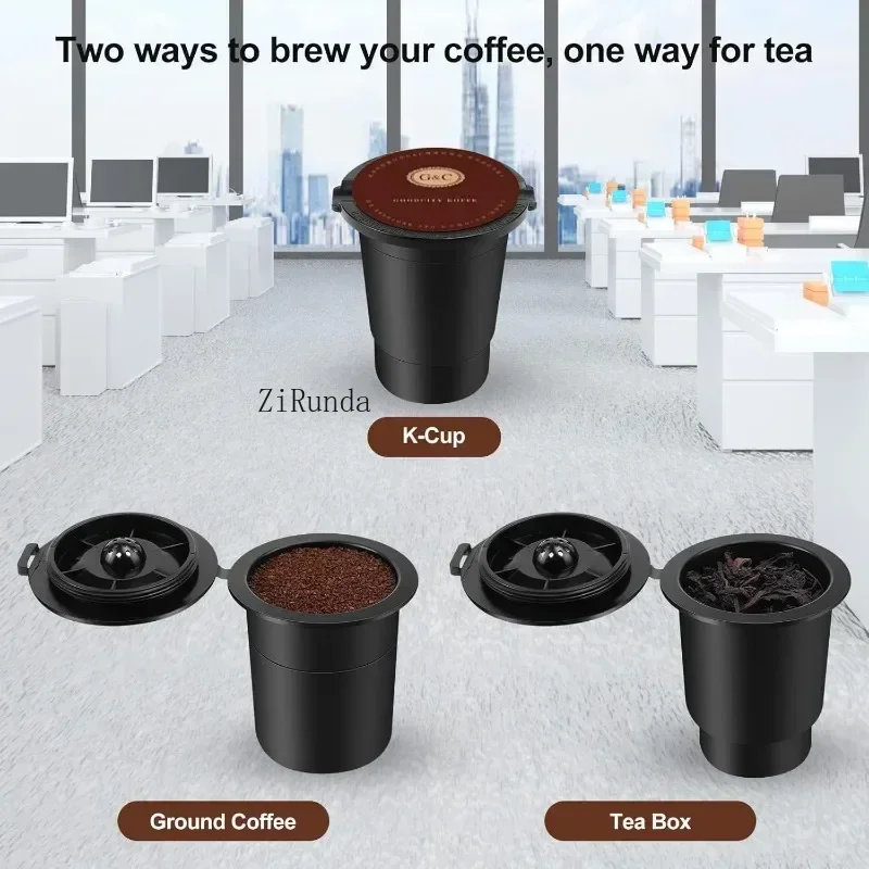 Serve Coffee Maker  Brew Coffee Ground Coffee Compact  automatic machine Kitchen Appliances 3