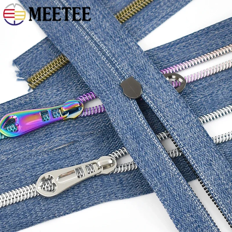 1-5미터 5    바느질 가방 용 지퍼 테이프 나일론 지퍼 슬라이더 플라스틱 우편 당겨 교체 지퍼 헤드 수리 키트 DIY 액세서리