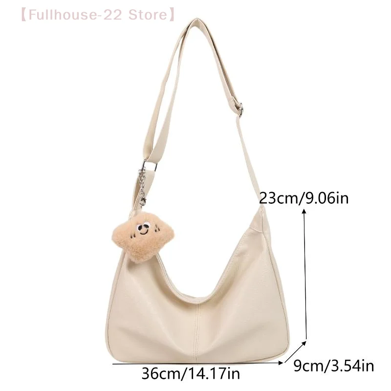 【MAX-22】Retro PU Leather Shoulder Bag Ladies Large Capacity Underarm Bag Fashion Versatile Commuter Tote Bag For Women Gifts 2