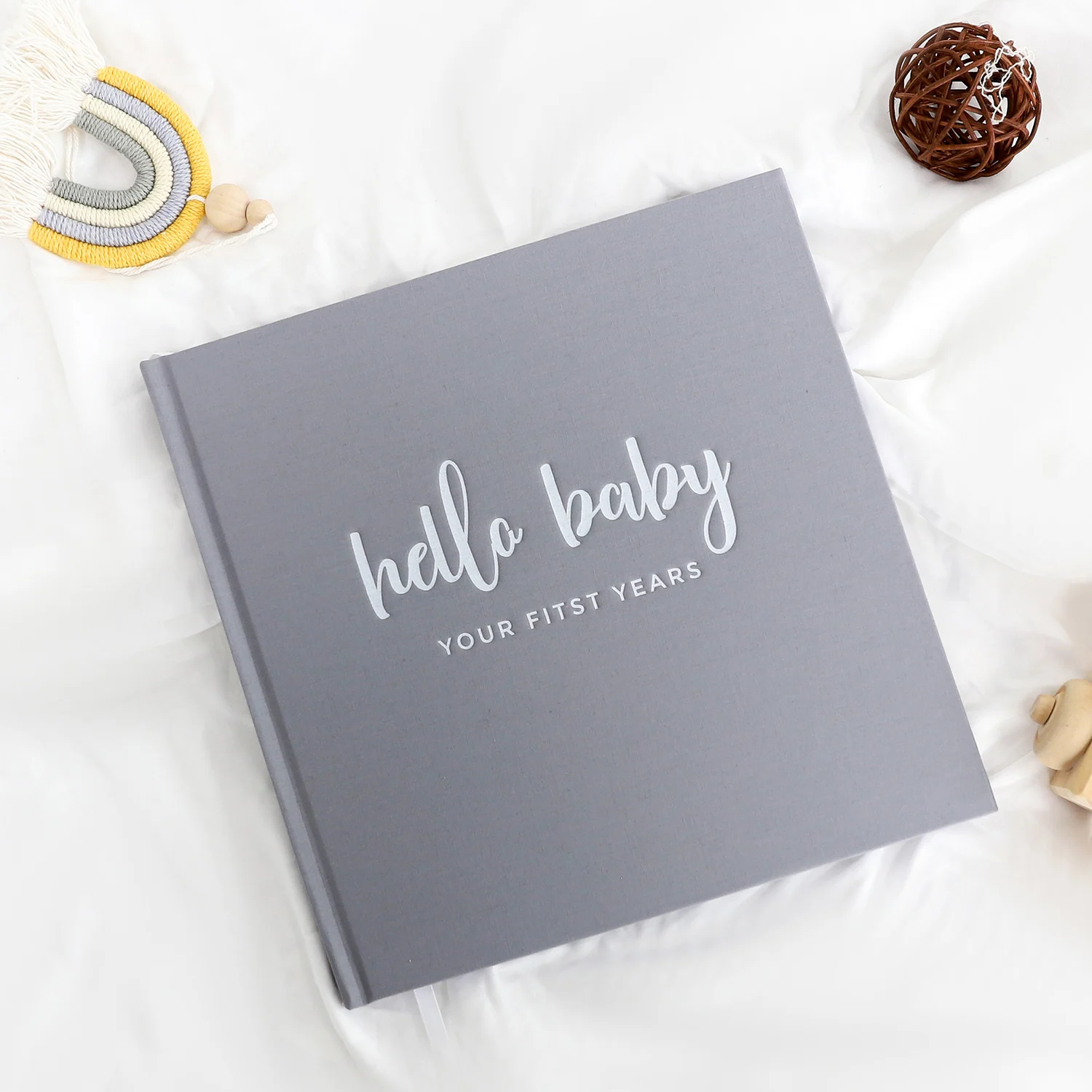 Libro de diario para bebé personalizado para bebé, registra  todos los recuerdos preciosos e hitos de los primeros años, regalo para  mamá nueva : Juguetes y Juegos