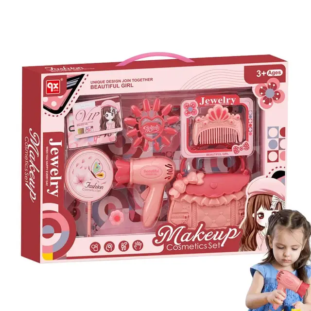 Ensemble De Jouet Pour Enfants Pour Kit De Coiffure De Jeu Pour